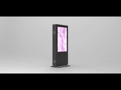 Rugged Metal Outdoor Kiosk mit bodenfesten Design Windows/Android Betriebssystem unterstützt