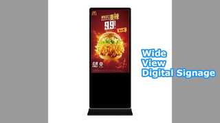 55-Zoll-Digital-Signage-Display für den Innenbereich, 240 V