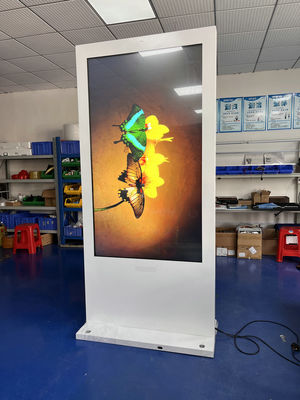 kaufen Aluminiumlegierung Touchscreen Wasserdicht Außen-Digital Signage Kiosk Anpassbar online manufacture