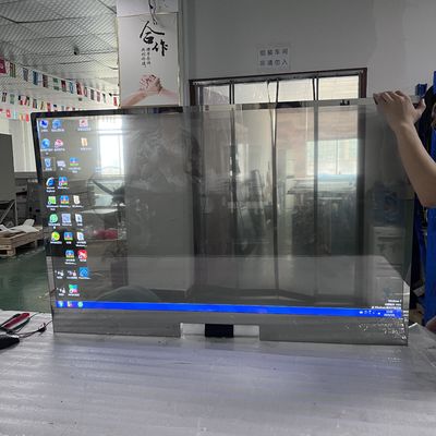 kaufen Premium Showroom 55 Zoll OLED Touchscreen Transparent Desktop Vertikal All-in-One Maschine online manufacture