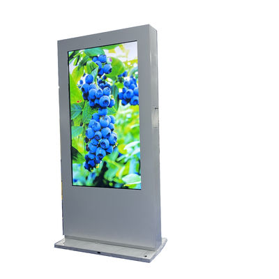 kaufen 75 Zoll 2500 Nits Hochhelligkeits-Outdoor-Digital Signage mit 3840X2160 Auflösung Digital Kiosk Online-Herstellung