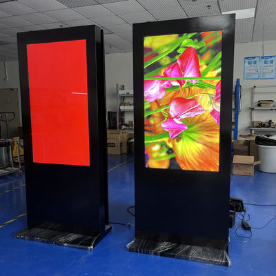 kaufen 55 Zoll Hochhelligkeits-Digital Signage für den Außenbereich, 3000 Nits, IP65 wasserdicht, mit 500.000 Stunden Lebensdauer und 3840 x 2160 Auflösung Online-Herstellung