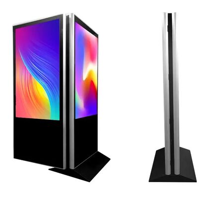 kaufen 55/65 Zoll 3000 Nits Helligkeit IP65 Wasserdichter Outdoor Digital Signage Werbe-LCD-Totem-Kiosk Online-Herstellung