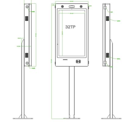 kaufen IP67 Wasserdicht 2500 Nits Hohe Helligkeit 98 Zoll Outdoor Digital Signage - Wandmontiertes Display Online-Herstellung