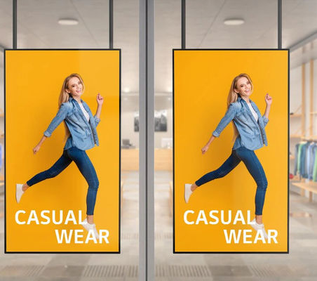 Hängendes IPS-LCD-Digitalsignage-Display für Luxusgeschäfte