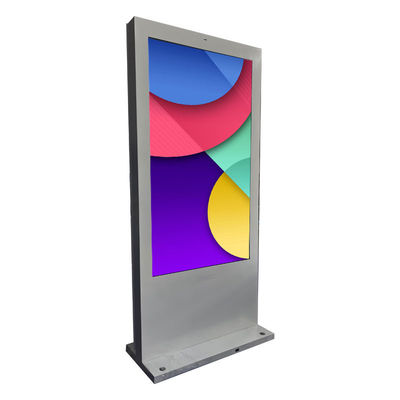 Android Wasserdichtes Digital Signage Outdoor Display Bildschirm für Werbung Auflösung 3840x2160
