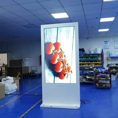 Wasserdichtes Hotel Digital Signage Freistehendes Digital Display 3000cd Helligkeit