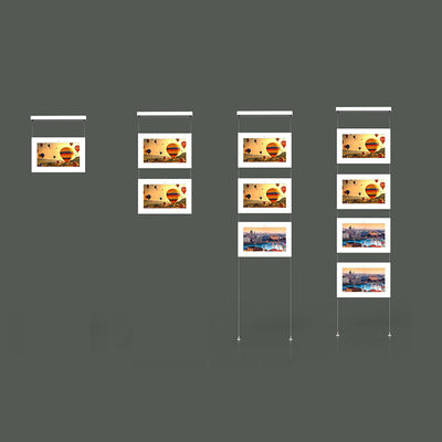 Einstellbare Helligkeit LCD-Fensterbildschirm 21,5 Zoll A3 Sonnenlicht lesbar Smart Digital Signage für eine bessere Sichtbarkeit