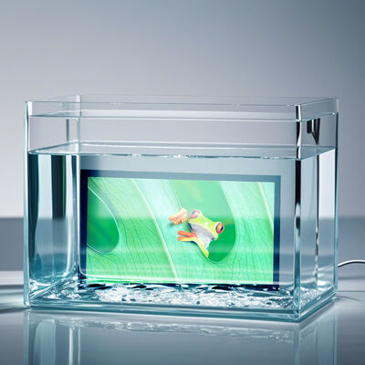 32 Zoll Outdoor-LCD-Werbe-Maschine mit 3000Nits Helligkeit und IP67 wasserdichtem Digital Signage