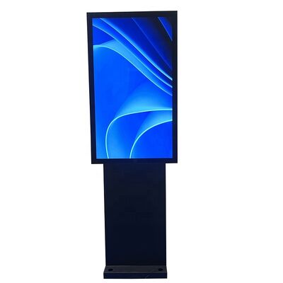 IP65 Wasserdicht 55 Zoll LCD Werbebildschirm mit 3000cd Helligkeit Außen-Digital Signage Kiosk