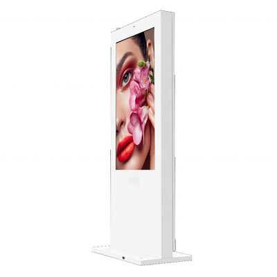 55 Zoll Outdoor LCD Werbemaschine mit 3000cd/m² Helligkeit und IP65 wasserdichtem Digital Signage