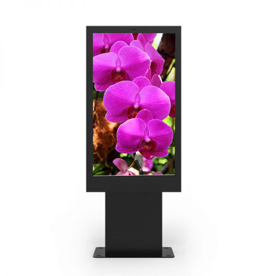 49 Zoll Full Lamination Outdoor Digital Signage mit 2000cd/m2 Helligkeit LCD Werbekiosk